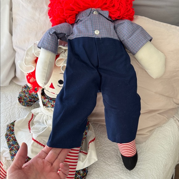 Raggedy Ann and Andy Dolls HANDMADE - Picture 8 of 11